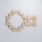 Ekena Millwork Extra Small Cordova Decorative Fretwork Wood Wall Panels, Alder, 11 1/8"W x 7 3/8"H x 3/8"T WALW08X08X0375CRVAL - alternate 5